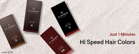 Recognized for its stability and effectiveness for 10 years, High Speed Hair Color 1 Minute