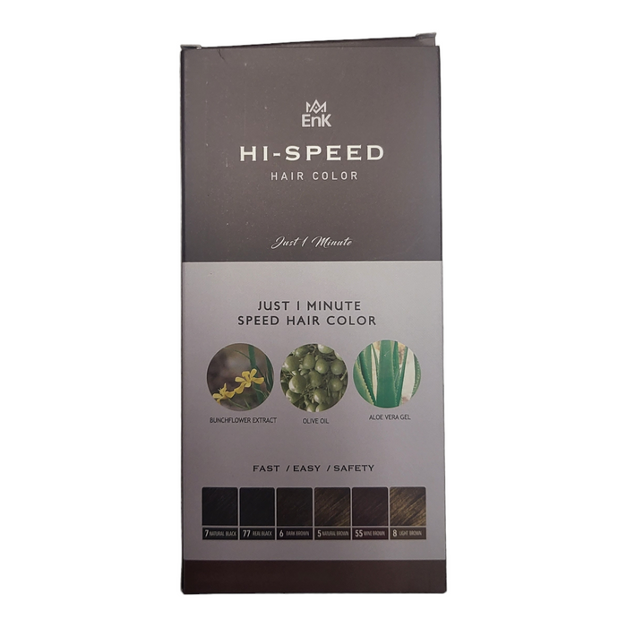 HI-SPEED SQUID INK HAIR COLOR  #6 DARK BROWN_1 MINUTE