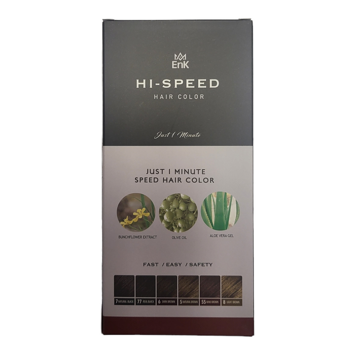 HI-SPEED SQUID INK HAIR COLOR  #7 NATURAL BLACK_1 MINUTE