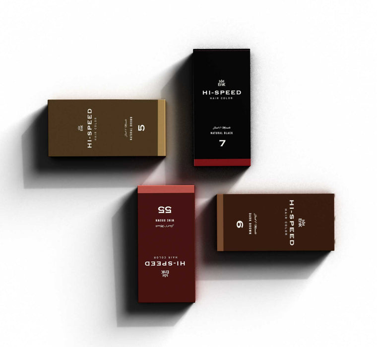 HI-SPEED SQUID INK HAIR COLOR  #6 DARK BROWN_1 MINUTE