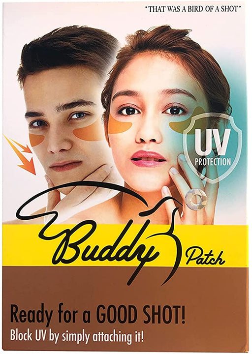 BUDDY PATCH -UV BLOCK GOLF PATCH, SUN PROTECTION, CHEEK STICKER-1 PACK(5 PAIRS)