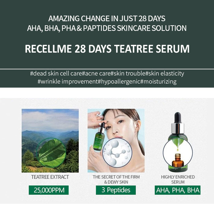 Recellme 28 Days Face Serum 50ml 1.7oz