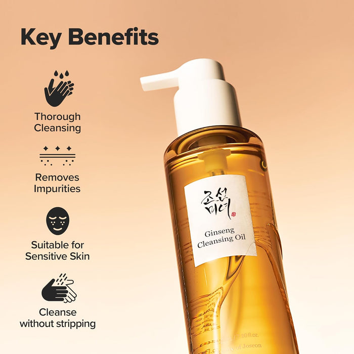 BEAUTY OF JOSEON Ginseng Cleansing Oil Waterproof Makeup Remover