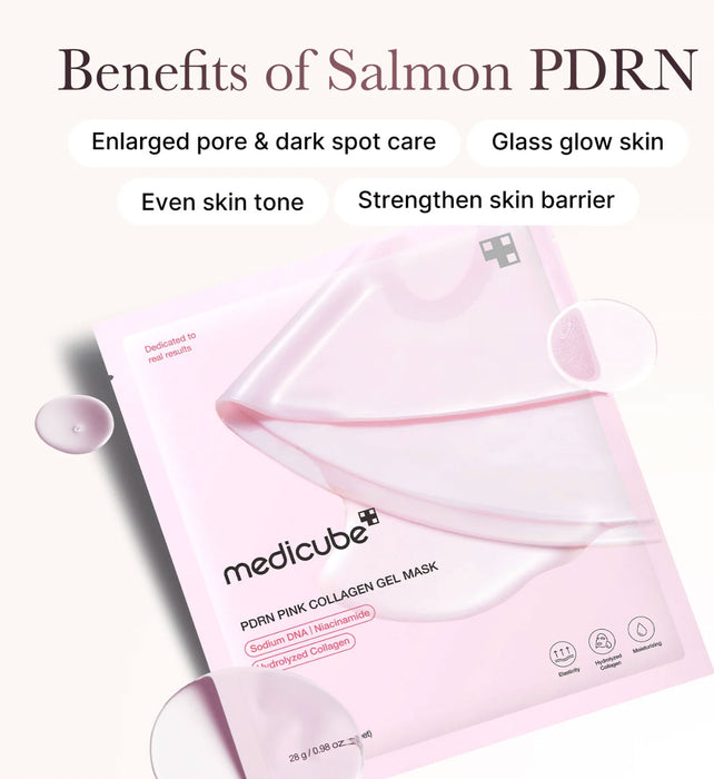 MEDICUBE Salmon PDRN Pink Collagen Jelly Gel Mask