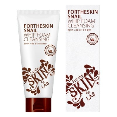 [FORTHESKIN] SNAIL WHIP FOAM CLEANSING 180 ml