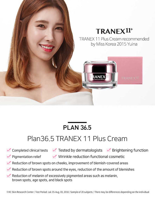 PLAN 36.5 Tranex 11 Plus Cream 50g